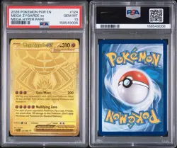 2026 POKEMON POR EN-PERFECT ORDER MEGA HYPER RARE #124 MEGA ZYGARDE EX PSA 10 - Image 5
