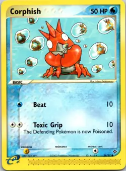 Corphish 54/97 Common Dragon Pokemon Near Mint - Image 1