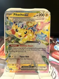 Pokemon - Pikachu ex 057/191 - Sv08: Surging Sparks Holo - Image 1