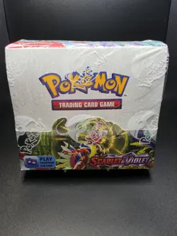 Pokemon TCG Scarlet Violet Base Set Booster Box Factory Sealed - Image 1