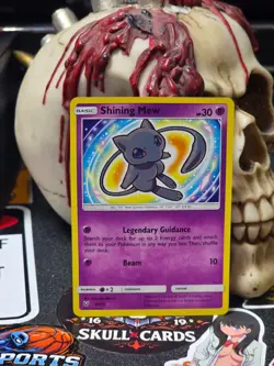 ☠☠ Pokemon Shining Mew 40/73 Shining Legends Near Mint - Image 1