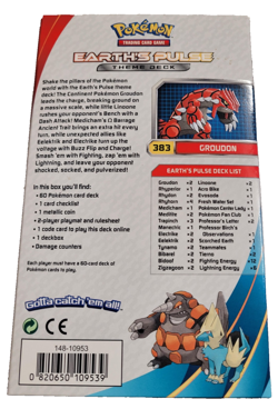 Pokemon XY Primal Clash Earth's Pulse Theme Deck Groudon - Image 2