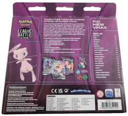 Mew VMAX SWSH08 114/264 League Battle Deck - Pokemon TCG - Image 2