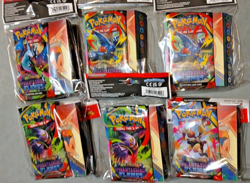 Pokemon TCG Phantasmal Flames Portfolio + Booster Pack New Sealed, Lot of 6 - Image 1