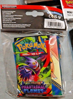 Pokemon TCG Phantasmal Flames Portfolio + Booster Pack New Sealed, Lot of 6 - Image 2
