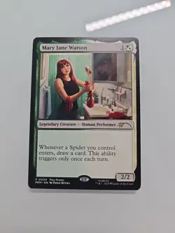 MTG Magic Mary Jane Watson 0004 Marvel Play Promo - Image 1