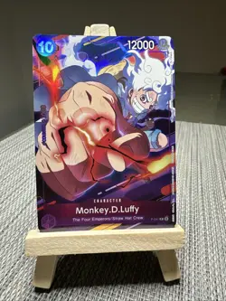 Monkey.D.Luffy (CS 2024 Participation) P-041 One Piece Promotion Cards Foil - Image 1