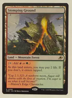 Stomping Ground - Edge of Eternities MTG - Image 1