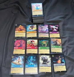 Disney Lorcana The First Chapter COMPLETE Non Foil 204/204 Full Set - Image 1
