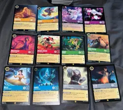 Disney Lorcana The First Chapter COMPLETE Non Foil 204/204 Full Set - Image 2