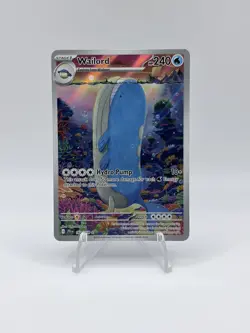 Pokemon Card Wailord 162/159 S&V Journey Together Illustration Rare NM - Image 1