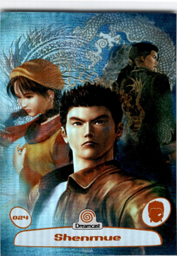 2025 Sega Dreamcast Trading Card Limited Run Games SP Foil Shenmue 024 - Image 1
