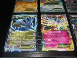 Pokemon ENGLISH 12 Card EX Black White XY Card HOLO Machamp M Pidgeot Kingdra - Image 4