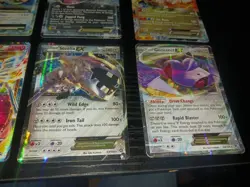 Pokemon ENGLISH 12 Card EX Black White XY Card HOLO Machamp M Pidgeot Kingdra - Image 5