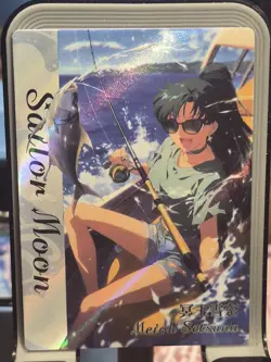 Sparkling Moon Sailor Moon Card Anime TCG HR HR -03 Sailor Pluto - Image 1