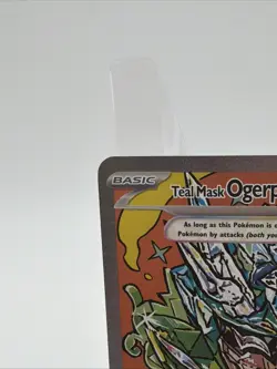 Pokemon Teal Mask Ogerpon ex 145/131 Holo Prismatic Evolutions Pokemon NM - Image 2