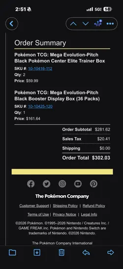 PRESALE - Pokemon Center Pitch Black ETB Factory Sealed ✅ - Image 3