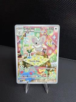 POKEMON CINCCINO IR 183/162 SV05 TEMPORAL FORCES HOLO NM - Image 1