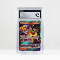 Pokemon Turtonator GX Holo #18 Guardians Rising 2017 - CGC 9.5 Mint+ - Image 2