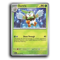 Dartrix 014/197 Uncommon Obsidian Flames Pokemon NM - Image 1