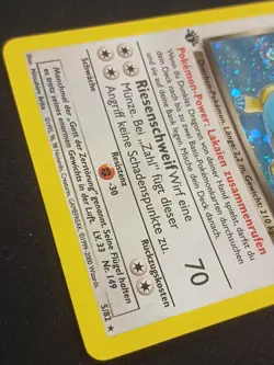 Dunkles Dragoran 5/82 Team Rocket 1.Edition Deutsch Ex - NM Pokemon - Image 3
