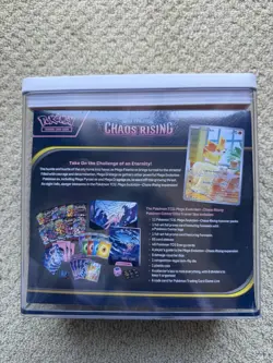 Chaos Rising Pokemon Center ETB Sealed with Case included FREE SHIPPING! - Image 3