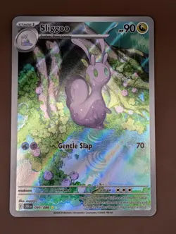 2026 Pokemon Mega Evolution Chaos Rising Sliggoo Illustration Rare #095/086 - Image 2