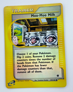 Moo-Moo Milk | 155/165 | Expedition | Common | Reverse Holo | HP - Image 1