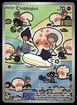 Pokemon TCG Surging Sparks #207/191 Clobbopus NM - Image 1