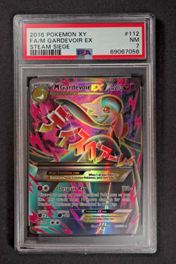 2016 Pokemon M Gardevoir EX 112/114 Full Art XY Steam Siege PSA 7 Near Mint - Image 1