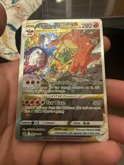 Charizard VSTAR SWSH262 Holo Promo Sword & Shield Promo Pokemon Lightly Played - Image 1