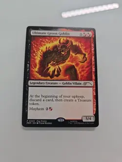 MTG Magic Ultimate Green Goblin 0005 Marvel Play Promo - Image 1