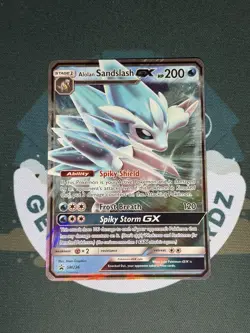 Pokemon TCG Alolan Sandslash GX SM236 Promo Holo English NM - Image 1