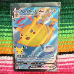 Pokemon TCG Celebrations Flying Pikachu VMAX 007/025 Holo English (Lot of 3) - Image 1