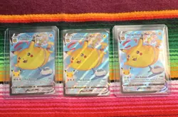 Pokemon TCG Celebrations Flying Pikachu VMAX 007/025 Holo English (Lot of 3) - Image 3