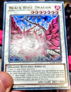 Yu-Gi-Oh! Ultimate Rare Style Black Rose Dragon - Image 5