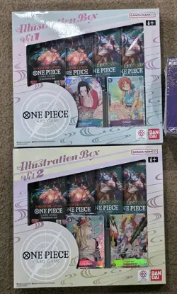 One Piece TCG: OP Illustration Box Vol. 1 & 2 - OOP - NEW - RARE - MOMOKO - Image 1