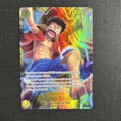 One Piece TCG Monkey.D.Luffy OP15-119 SEC Near Mint - Image 1