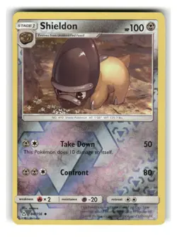Shieldon 84/156 Uncommon Ultra Prism Pokemon Reverse Holo Lightly Played - Image 1