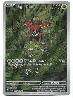 Tapu Bulu 065/064 Sv: Shrouded Fable Holo Illustration Rare Pokemon TCG - NM - Image 1