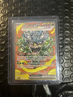 Pokemon Teal Mask Ogerpon EX Special Illustration Rare 145/131 Sv: Prismatic Ev… - Image 1