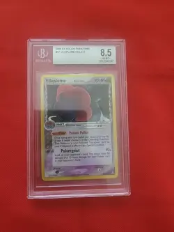 Pokemon: Vileplume #17/110 EX 2006 Holon Phantoms Holo - Vintage BGS 8.5 - D69 - Image 1