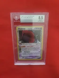 Pokemon: Vileplume #17/110 EX 2006 Holon Phantoms Holo - Vintage BGS 8.5 - D69 - Image 5