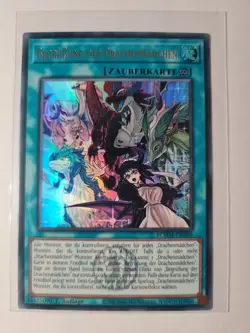Yu-Gi-Oh! Begrußung der Drachenmadchen • BLMM-DE066 • Ultra Rare • Deutsch • NM - Image 3