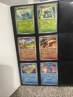 Pokemon Cards 151 Partial Base Master Set with Mew Binder - Image 1