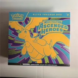 Pokemon Mega Evolution Ascended Heroes Sealed Kit/Elite Trainer Box 65 Cards - Image 1