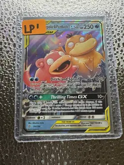 Pokemon TCG Slowpoke Psyduck GX Tag Team Holo Ultra Rare Card 035/236 - Image 3