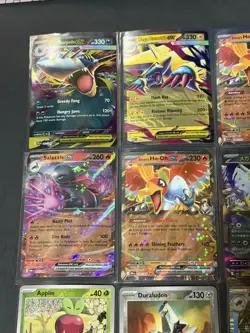 #03 Pokemon TCG 12-Card Holo/Foil Lot Mega Sharpedo EX, Manectric EX - Image 2