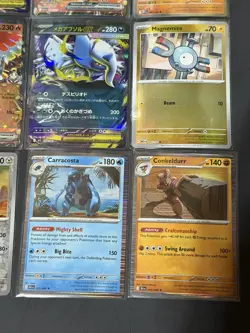 #03 Pokemon TCG 12-Card Holo/Foil Lot Mega Sharpedo EX, Manectric EX - Image 5