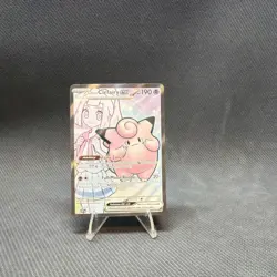 2025 Pokemon SV Black Star Promos Lillie's Clefairy ex 2024 #195 nm - Image 1